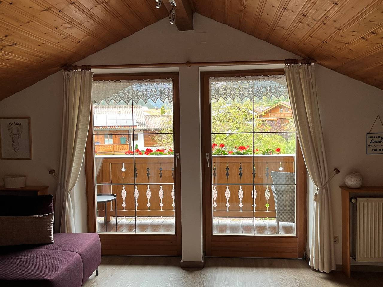 Ganze Ferienwohnung, Ferienwohnung Aigner - Ferienwohnung 1-4 Pers., 65 m², 2 Sz, Wohnzimmer, Kochnische, 2x  Dusche/Wc, Balkon in Bischofswiesen, Berchtesgadener Alpen