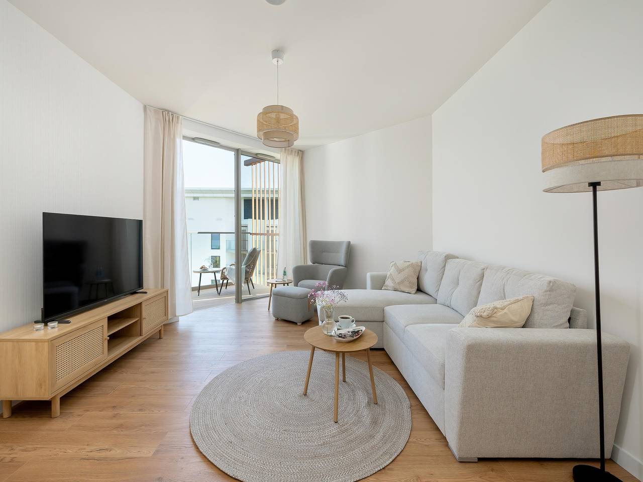 Ganze Wohnung, Große Wohnung mit Meerblick, Innenpool in Pobierowo, Powiat gryficki