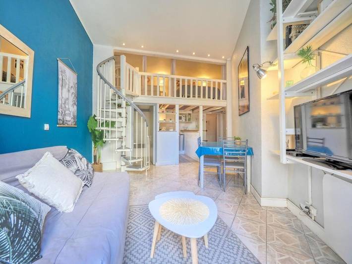 Gîte pour 4 personnes, avec balcon, animaux acceptés dans La Gare Du Midi Biarritz - 3