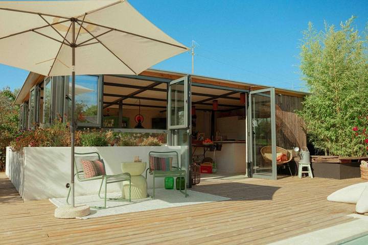 Gîte pour 2 personnes, avec piscine ainsi que jardin et vue à Setúbal - 4