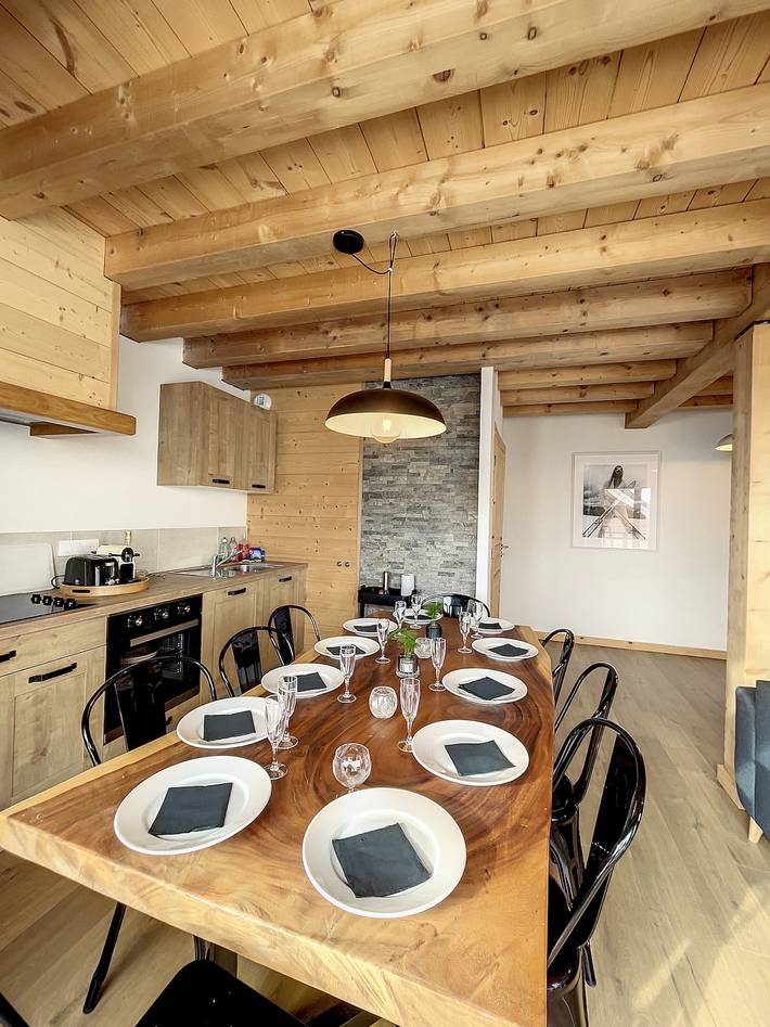 Maison de vacances pour 12 personnes, avec balcon en Savoie - 4