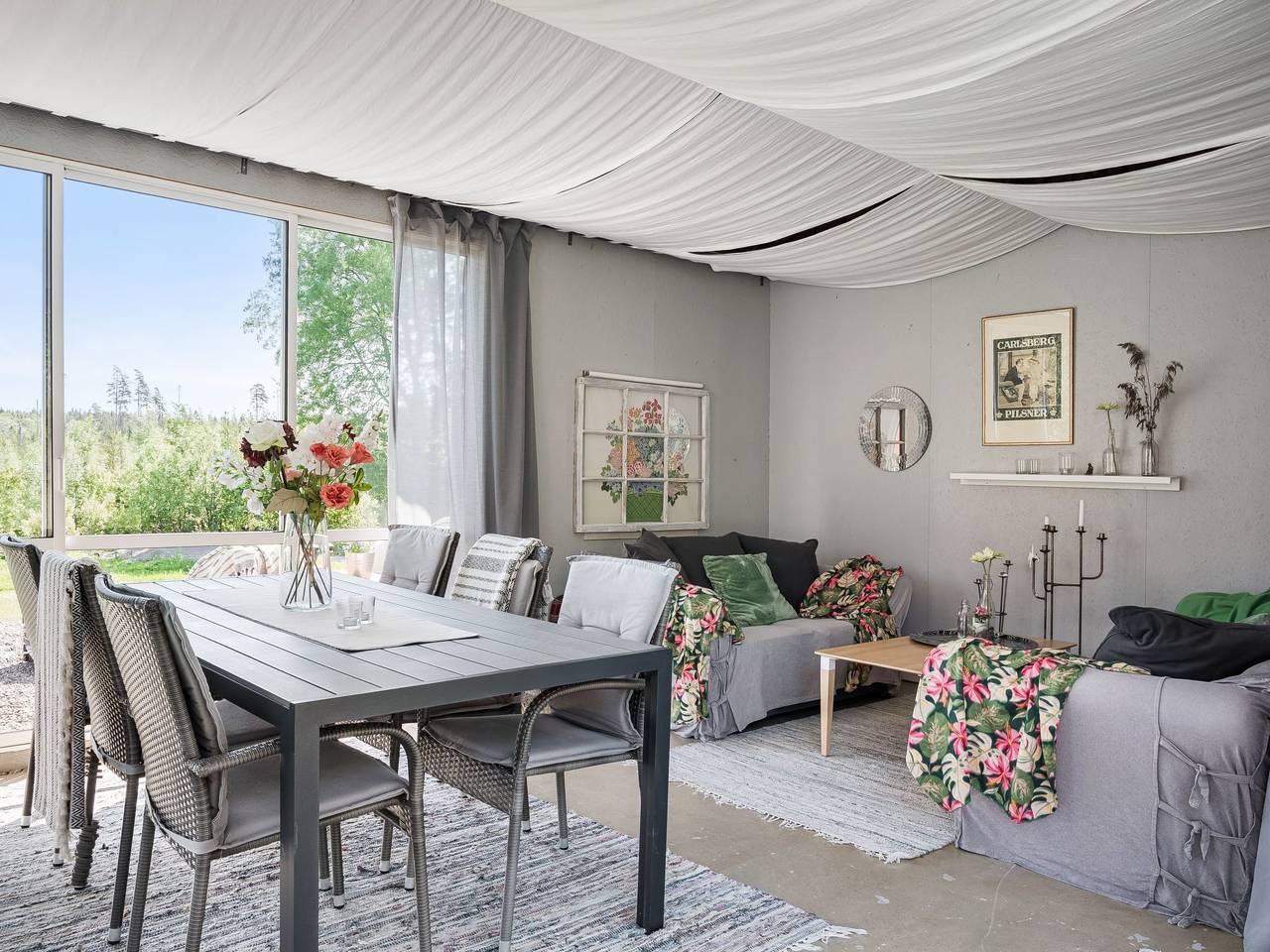 Flugebacken in Sandhems distrikt, Sandhem