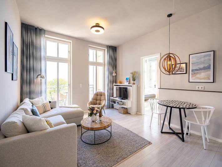 Ferienwohnung für 2 Personen, mit Balkon in Ahlbeck - 3