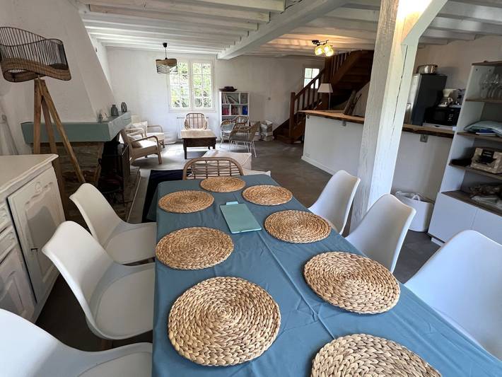 Location de vacances pour 8 personnes, avec terrasse et jardin, animaux acceptés à Locmaria - 4