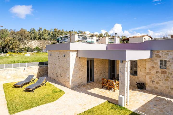 Ferienhaus für 4 Personen, mit Garten, kinderfreundlich