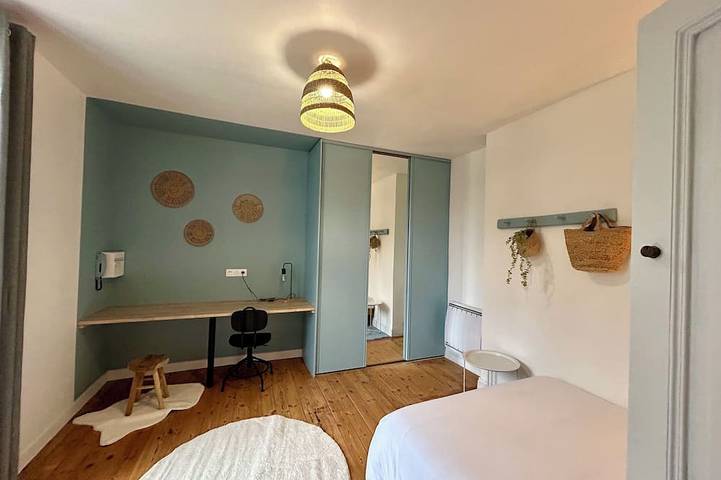 Maison cosy à Tours Centre – 1h de Paris en Tgv Au cœur des châteaux de la Loire in Tours, Région de Tours