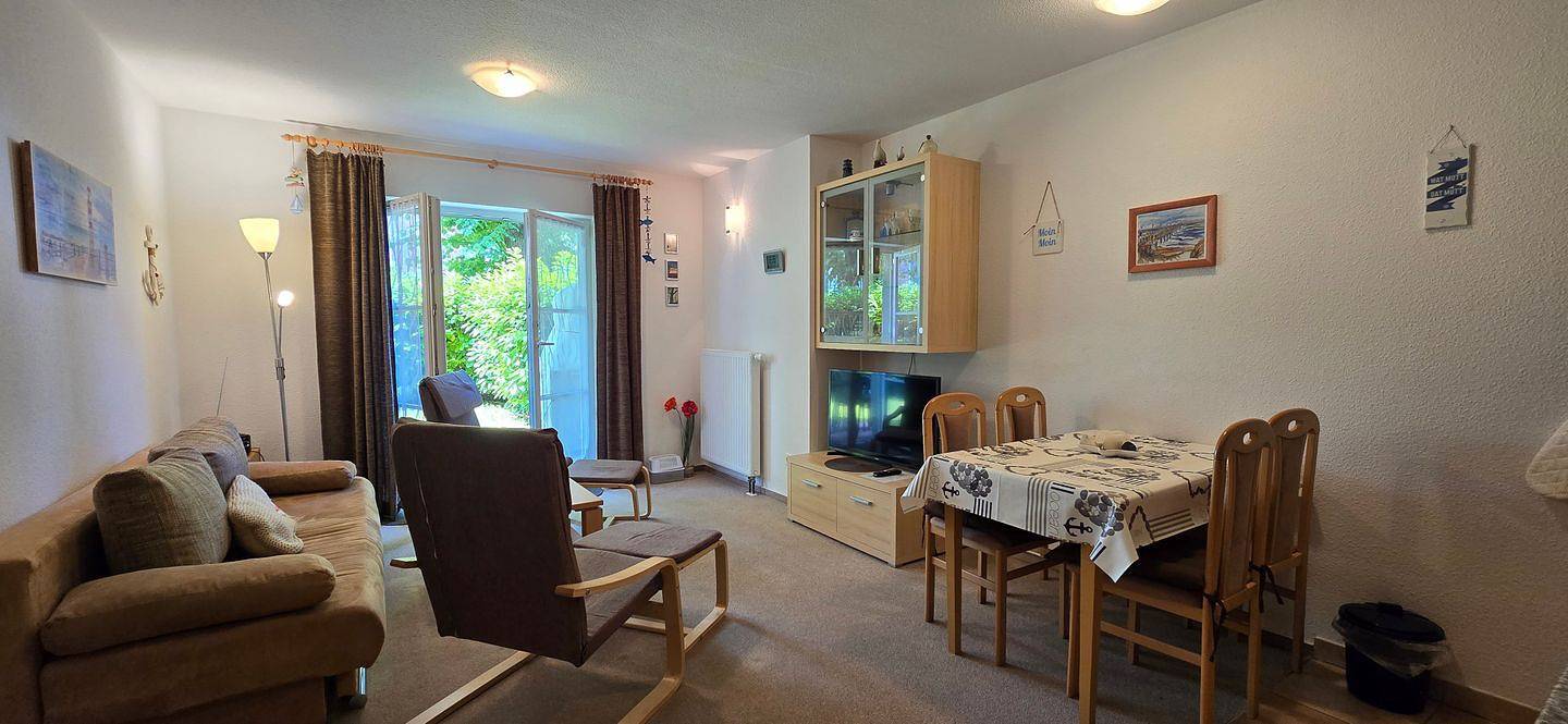 Apartamento entero, Strandnahe 2-Zimmer-Ferienwohnung für 3 Pers. mit Fahrrädern in Graal-Müritz, Rostock y sus alrededores
