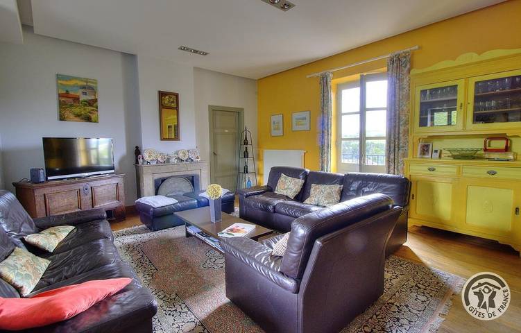 Gîte pour 13 personnes, avec jardin et piscine à Régnié-Durette - 3