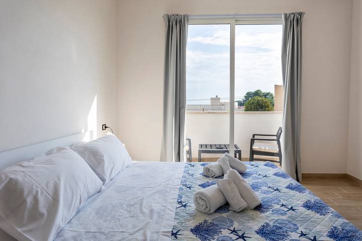 Holiday Home "Sefy Mare a Selinunte" with Sea View, Balcony & Wi-Fi in Marinella (Sicily), Castelvetrano (Municipality)