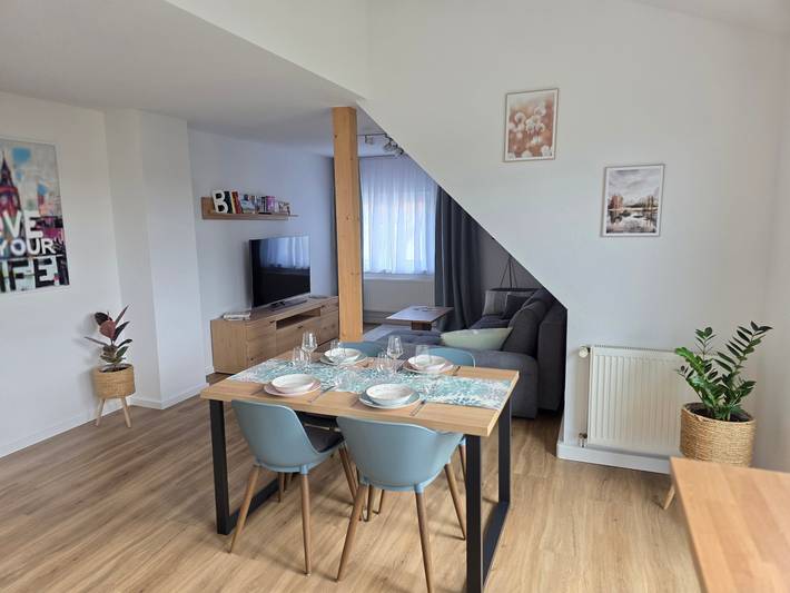 Entire apartment, Apartment Rückerts Gartenblick with Communal Garden in Nordhausen, Harzvorland