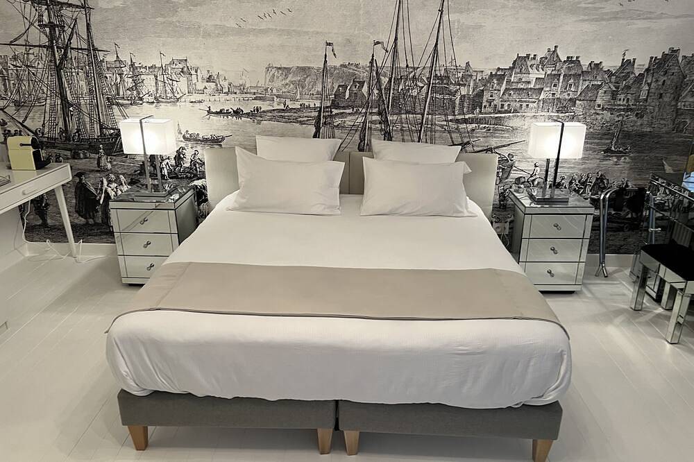 Cama de Matrimonio o Dos Camas-Diseñador-Baño Privado-Vista al Jardín-avec pa... in Playa Dieppe, Dieppe (Sena Marítimo)