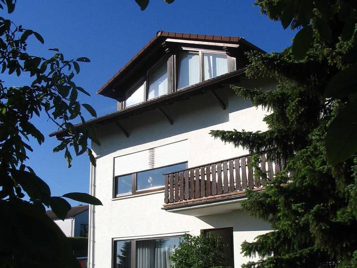 Ferienwohnung für 6 Personen, mit Garten und Ausblick in Michelstadt