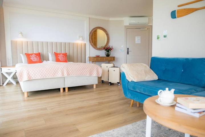 Hotel für 2 Personen, mit Sauna und Ausblick sowie Terrasse, mit Haustier in Ustka - 4