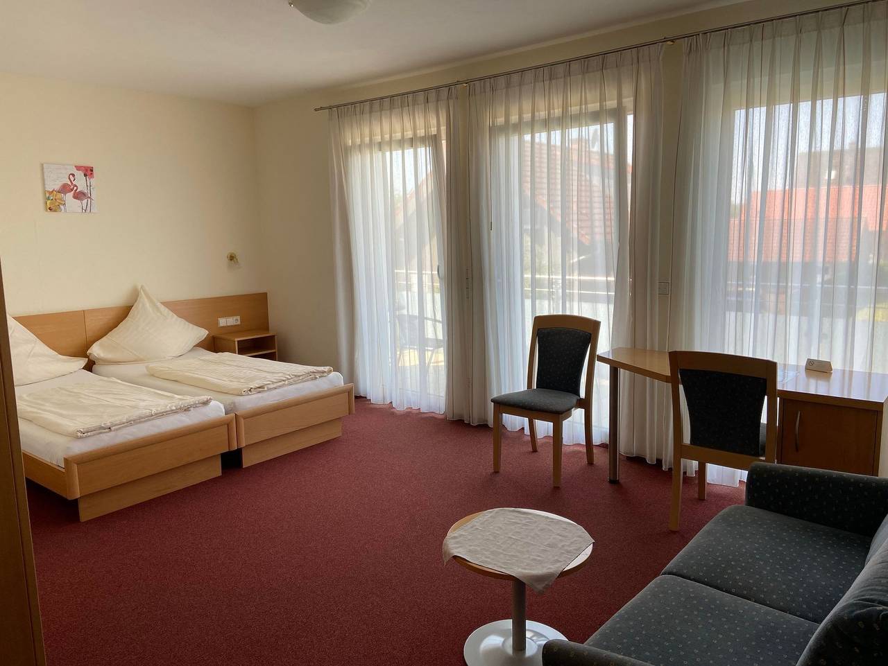 Pension Zum Bahnhof - Doppelzimmer, Dusche, Wc in Landau, Südliche Weinstraße