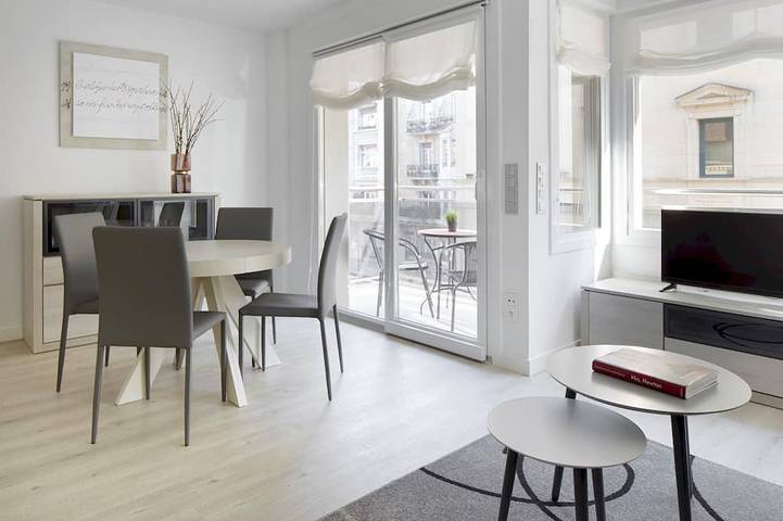 Ferienwohnung für 3 Personen, mit Terrasse in San Sebastian