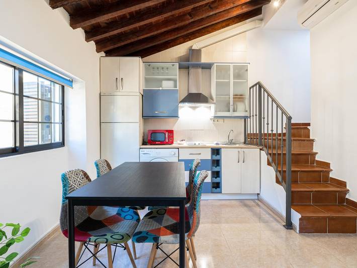 Ganze Ferienwohnung, Ferienwohnung für 4 Personen mit Balkon/Terrasse in Malaga Centro Historico, Malaga
