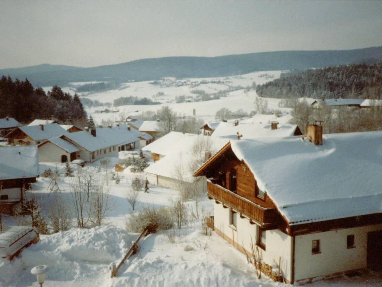 Ganze Ferienwohnung, Fewo mit malerischem Bergblick im Bayerischen Wald in Bischofsmais, Ostbayern