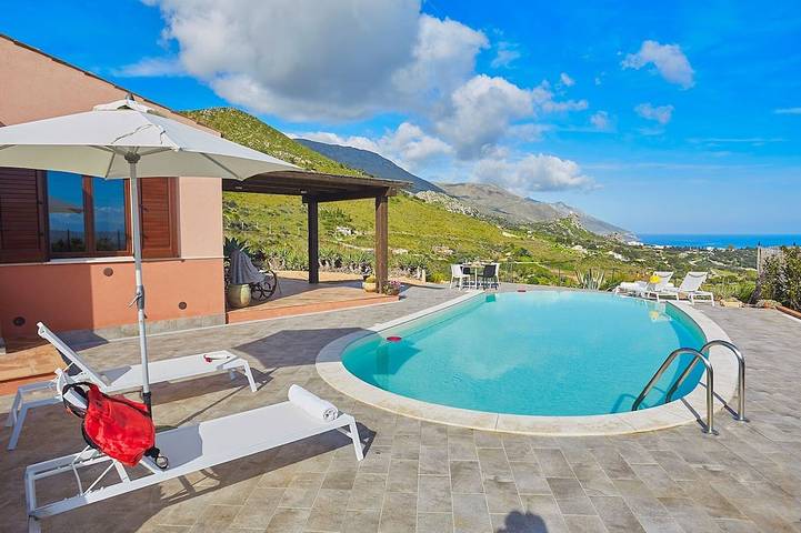 Villa für 4 Personen, mit Garten in Scopello