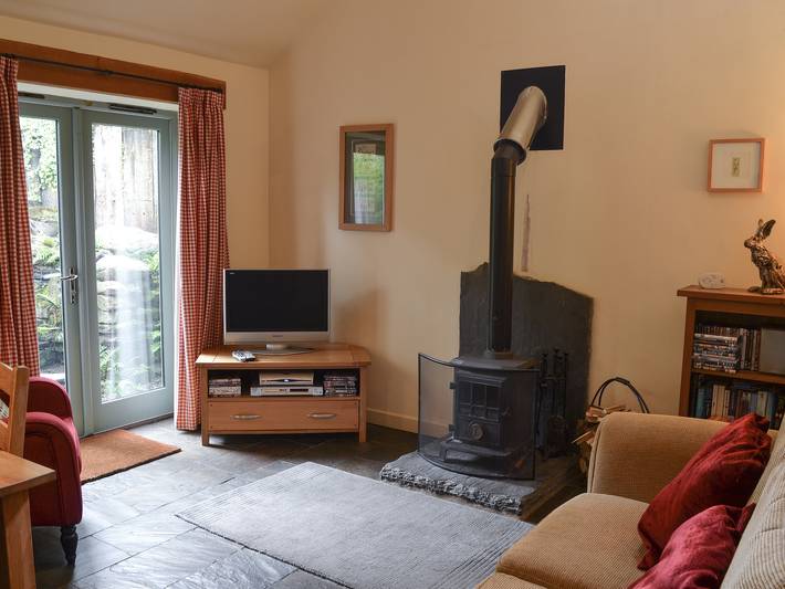 Cottage for 2 people, with garden, with pets in Gwynedd