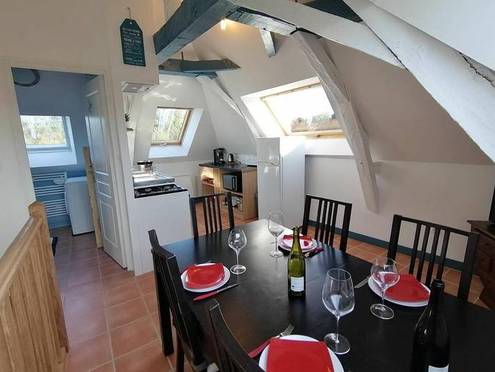 Appartement de vacances pour 4 personnes, avec terrasse et jardin