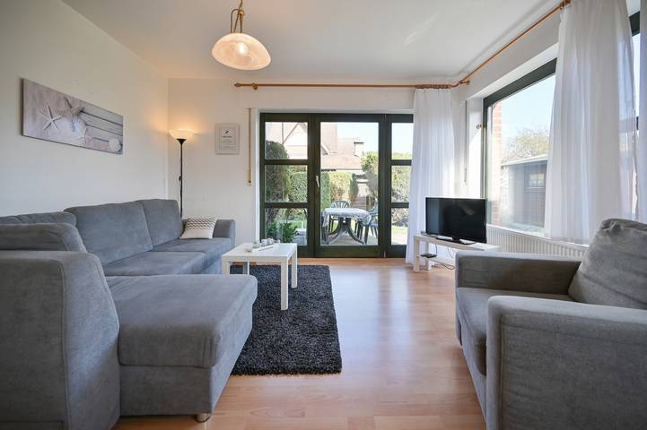Ferienhaus für 5 Personen, mit Balkon und Terrasse sowie Garten in Dahme