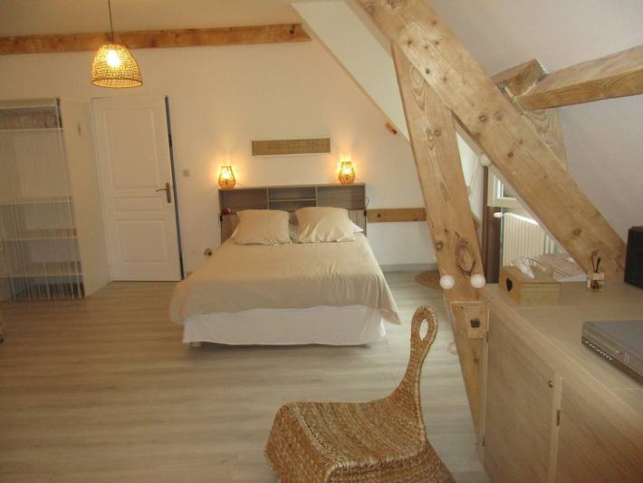 B&B für 3 Personen, mit Garten in Frankreich