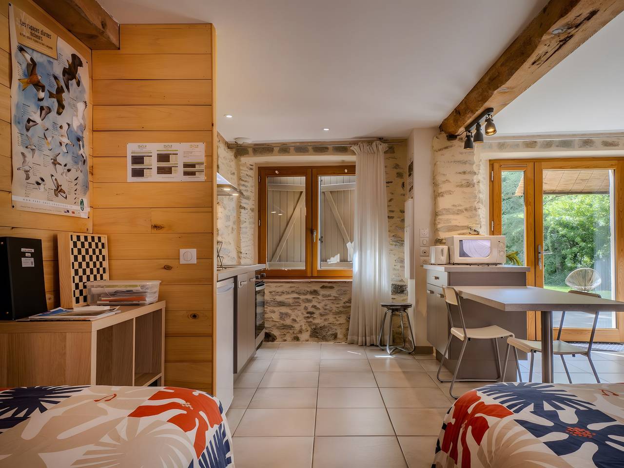 Studio entier, Maison de vacances « Studio de la Fontaine » avec vue sur la montagne, Wi-Fi et climatisation in Les Cammazes, Lauragais