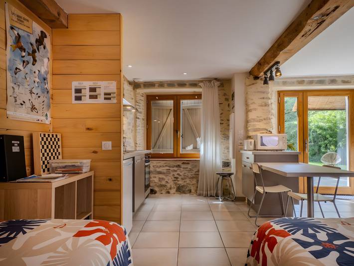 Gîte pour 3 personnes, avec Jardin à Les Cammazes