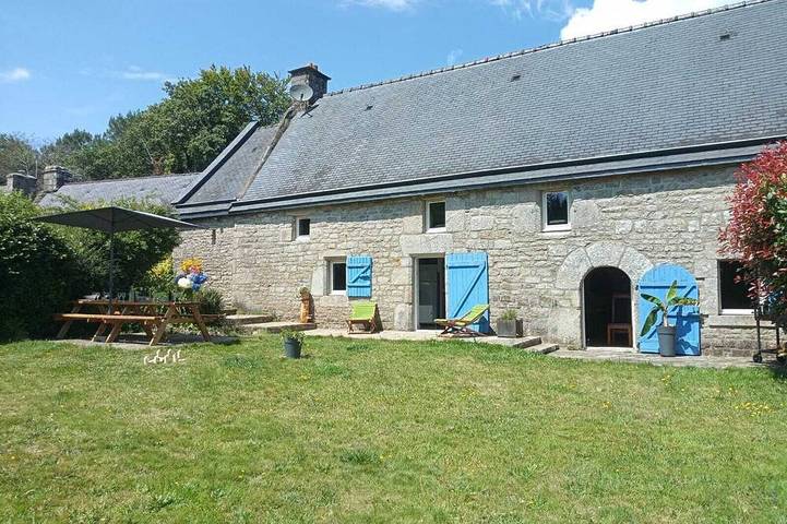 Maison de vacances pour 10 personnes, avec piscine à Quistinic