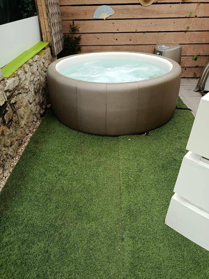 Location de vacances pour 4 personnes, avec Balcon et Jacuzzi ainsi que Terrasse et Jardin à Dormans - 2