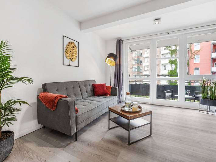 Ferienwohnung für 3 Personen, mit Balkon in Kiel