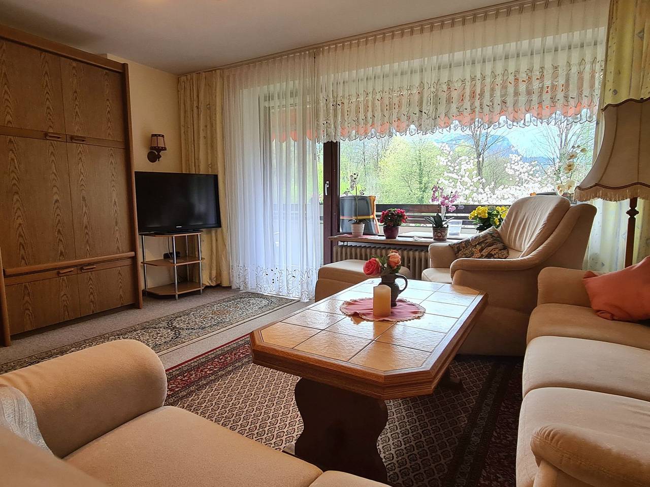 Appartement de vacances entier, Ferienwohnung Eckl - Grand appartement - 6 personnes, 83m², 2 chambres, 2 balcons in Bad Reichenhall, Alpes de Berchtesgaden