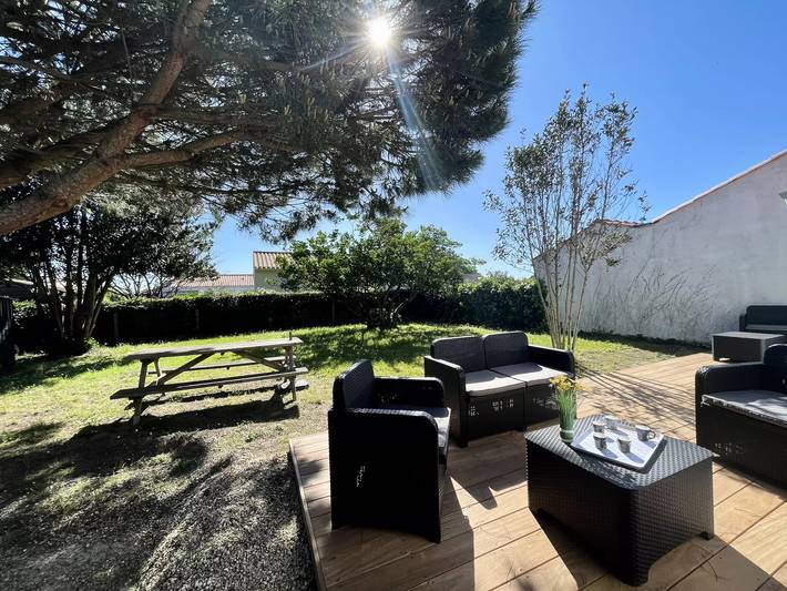 Villa pour 6 personnes, avec jardin à Saint-Hilaire-de-Riez