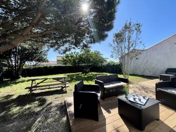 Villa pour 6 personnes, avec jardin à Saint-Hilaire-de-Riez