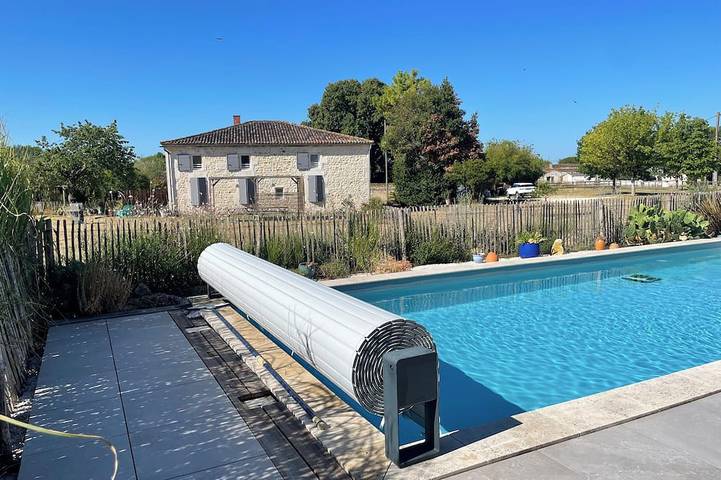 Location de vacances pour 10 personnes, avec jardin à Le Gua