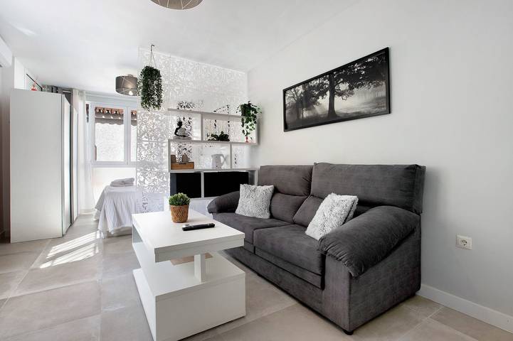 Entire studio, Studio 'Estudio En La Carihuela' with Wi-Fi and Air Conditioning in Montemar Torremolinos, Torremolinos
