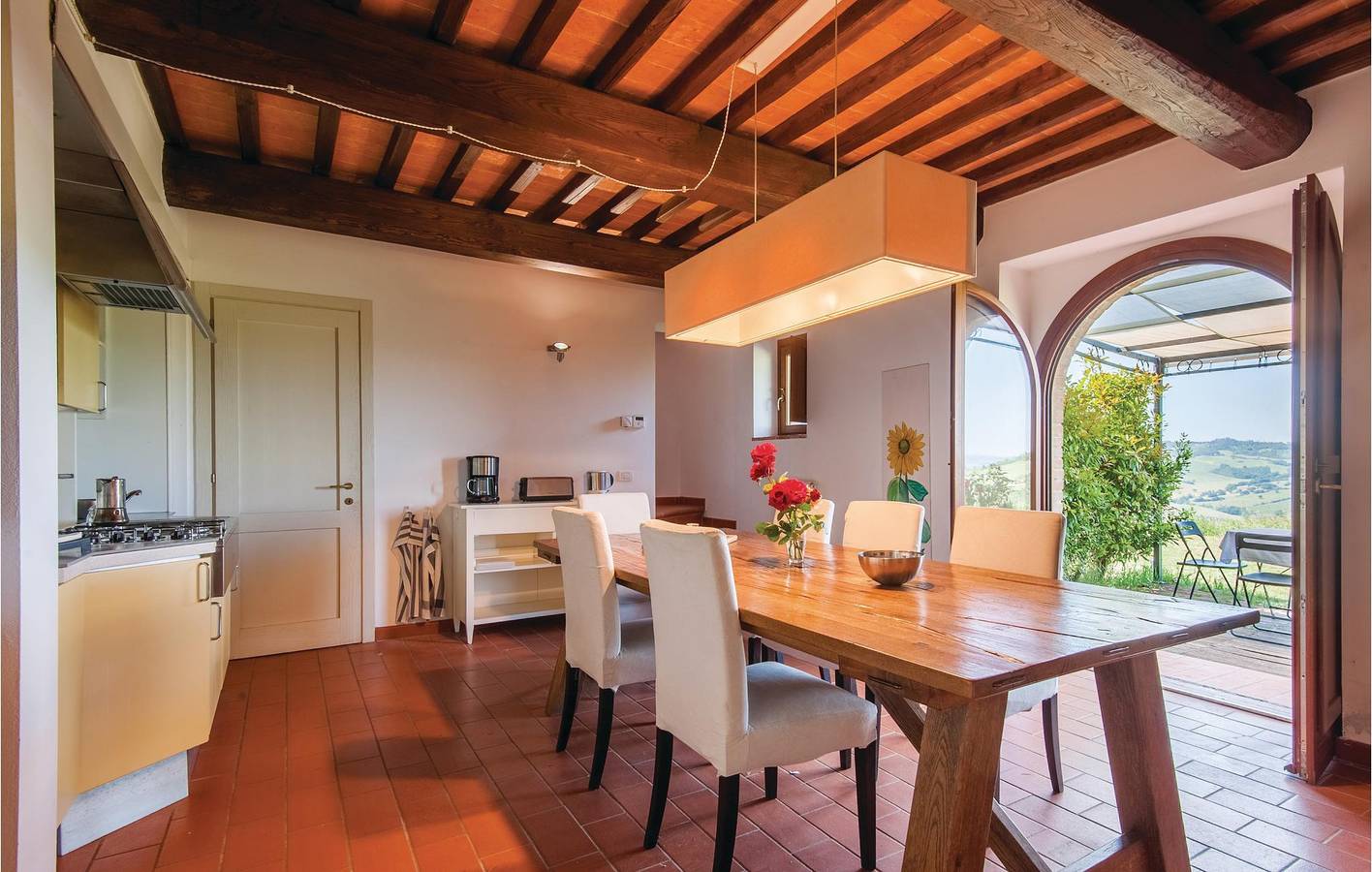 Appartement am Pool mit Parkplatz und Flussblick in Volterra, Pisa Provinz