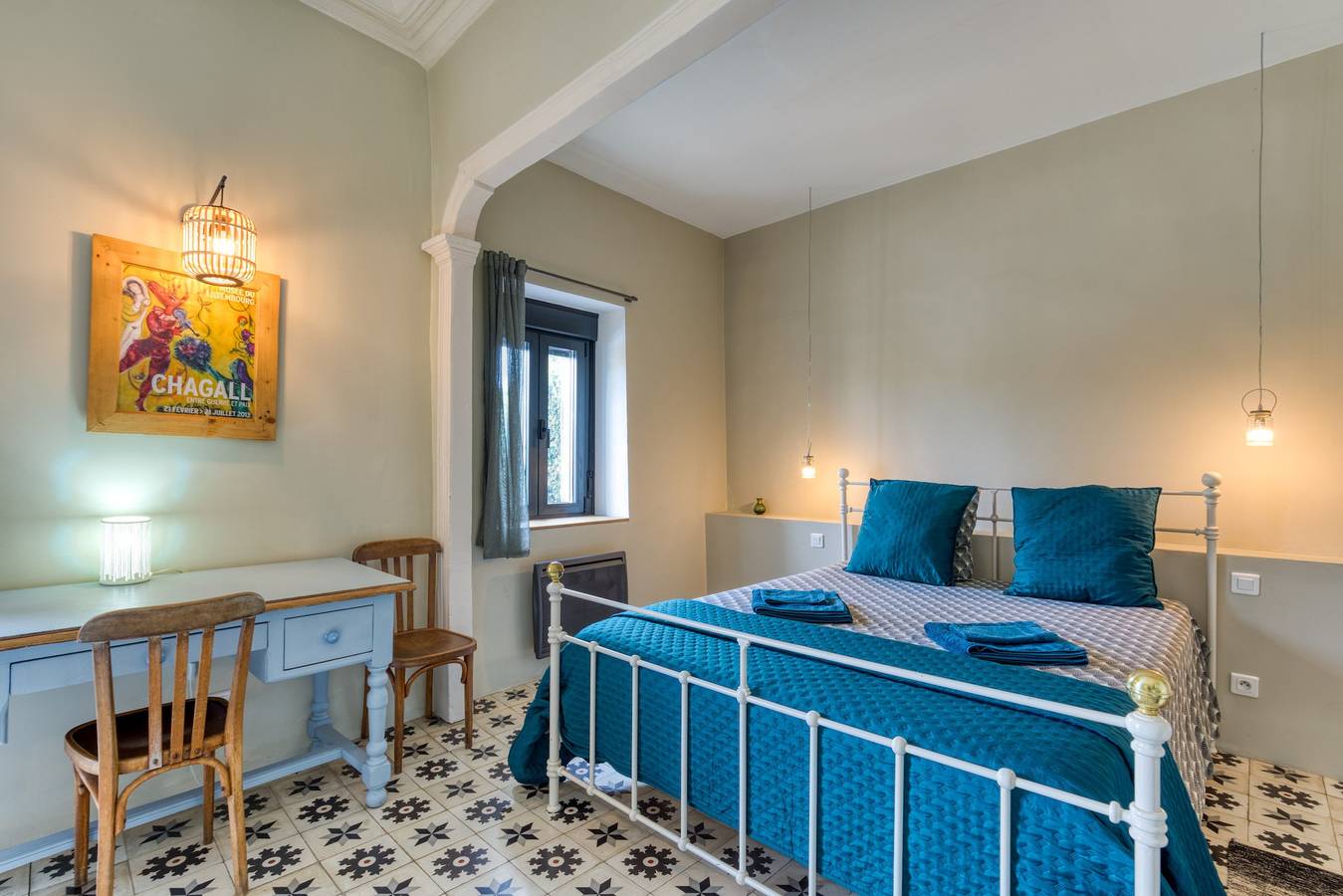 Chambre d'hôtes 'Vue Jardin' avec piscine partagée, jardin commun et Wi-Fi in Saint-André-de-Sangonis, Région de Lodève