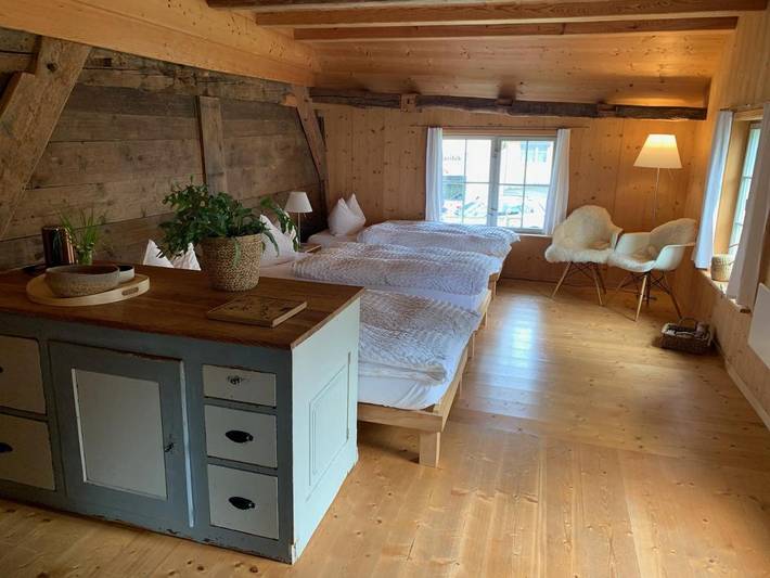Ferienwohnung für 2 Personen, mit Garten und Ausblick