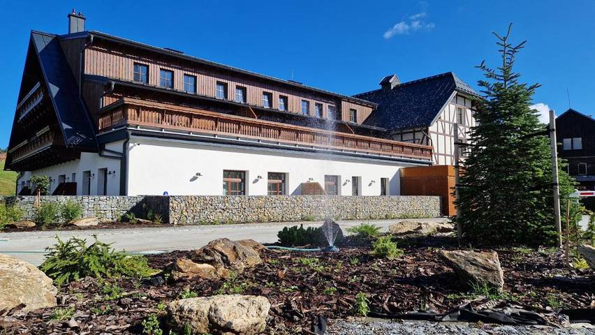 Ferienwohnung für 8 Personen, mit Sauna und Ausblick sowie Terrasse, mit Haustier im Böhmerwald - 2