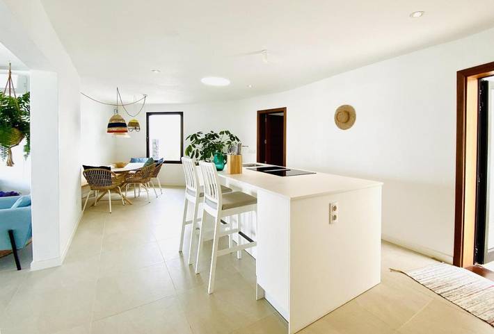 Casa rural para 7 personas, con Terraza además de Jardín y Piscina en Famara - 4