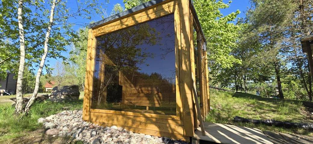 Camping für 6 Personen, mit Garten und Pool sowie Ausblick und Sauna, mit Haustier in Pommern - 2