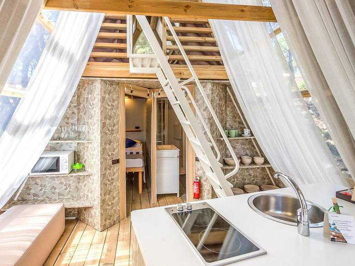 Zelt für 4 Personen, mit Sauna, kinderfreundlich in Kroatien - 4