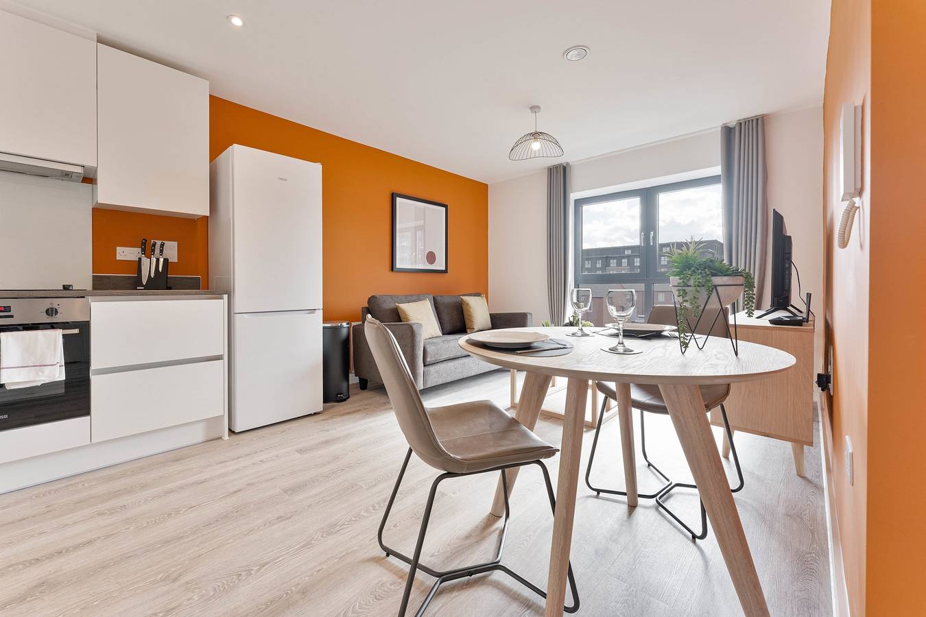 Entire apartment, Stay Zeni, Hardwick House Derby Modern 1 Bed Flat in Derby, East Midlands