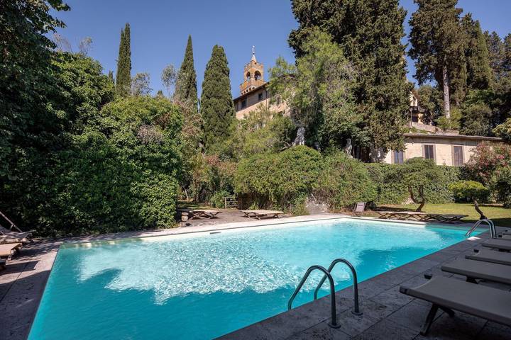 Castillo para 3 personas con piscina in Montespertoli, Provincia de Firenze
