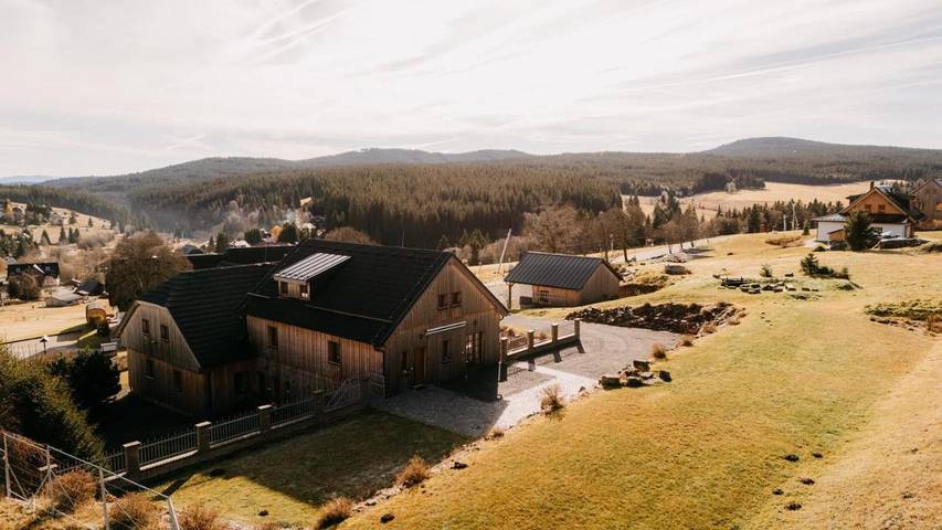 Ferienwohnung für 10 Personen, mit Ausblick und Sauna sowie Garten, mit Haustier im Böhmerwald - 2