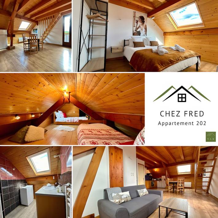 Gîte pour 4 personnes, avec balcon, animaux acceptés à Saint-Pierre-d'Albigny - 3