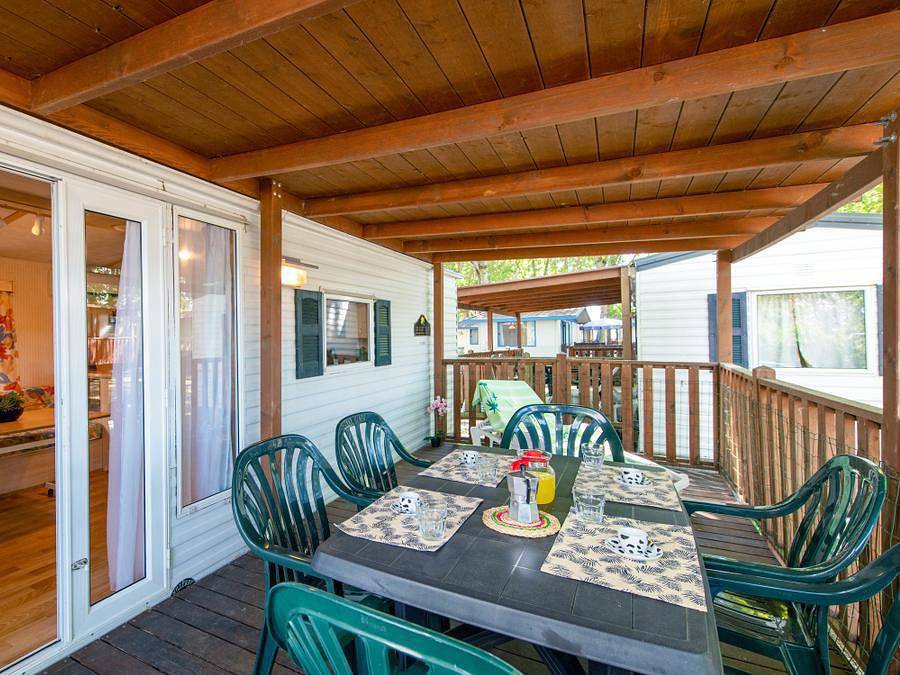 Camping Punta Navaccia  - Mobilhome 6 personas - Estándar in Tuoro sul Trasimeno, Lago Trasimeno