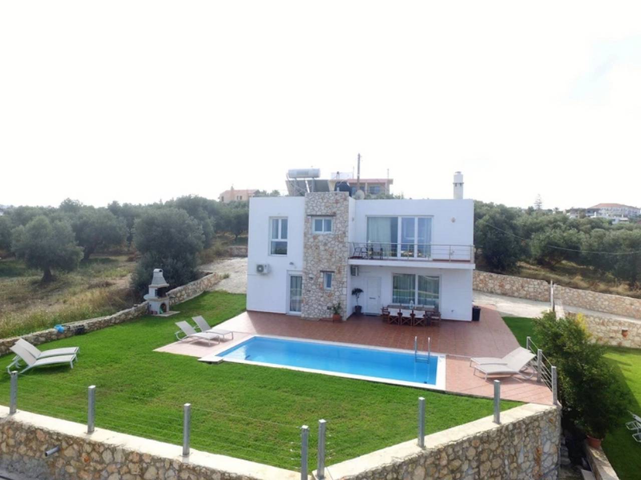 Wonderful Chania Villa | Villa Chiaotzu | 3 Bedrooms | Spacious Private Garden | Private Pool | Bbq  and Outdoor Dining Area | Terma Theofani Vamvounaki in Daratsos, Chania region