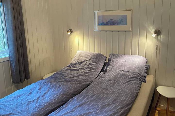 Blockhütte für 4 Personen, mit Balkon und Garten auf den Lofoten - 4